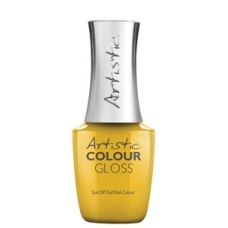 #2700366  Artistic Colour Gloss ' Parading In Paradise '  (  Mustard Yellow with Shimmer) 1/2 oz.